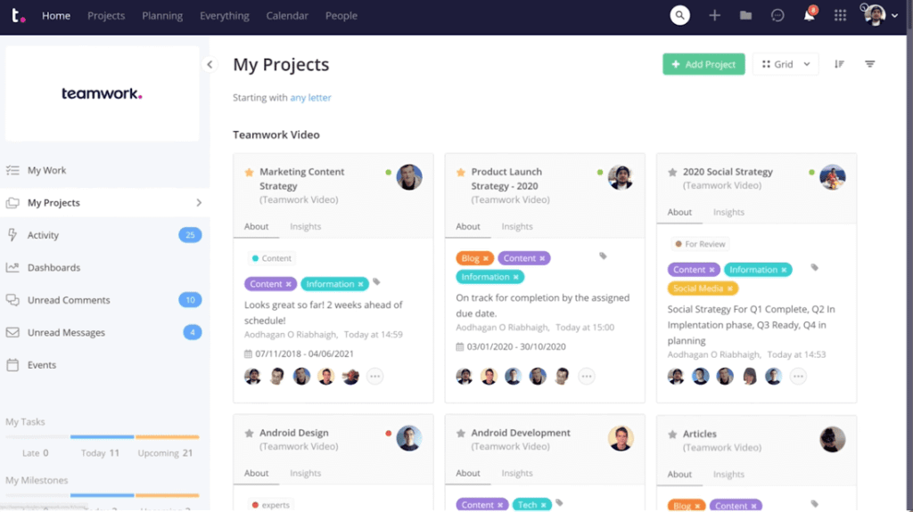 Teamwork - Marketing Agency Software