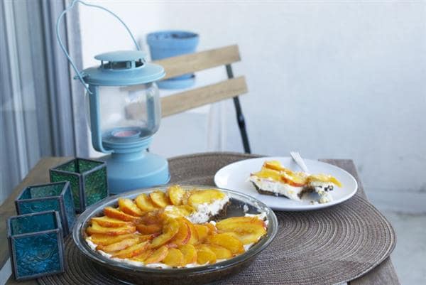 The nectarine tart (shown above) was carefully created and posted based on the peak season of local California nectarines.
