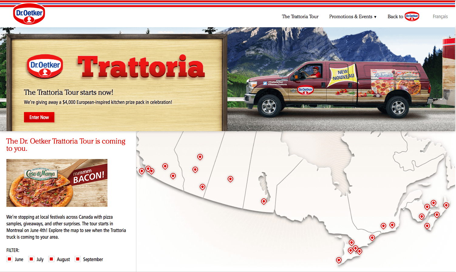 food content marketing examples