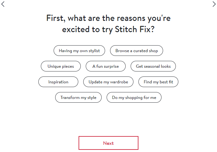 Stitch Fix quiz