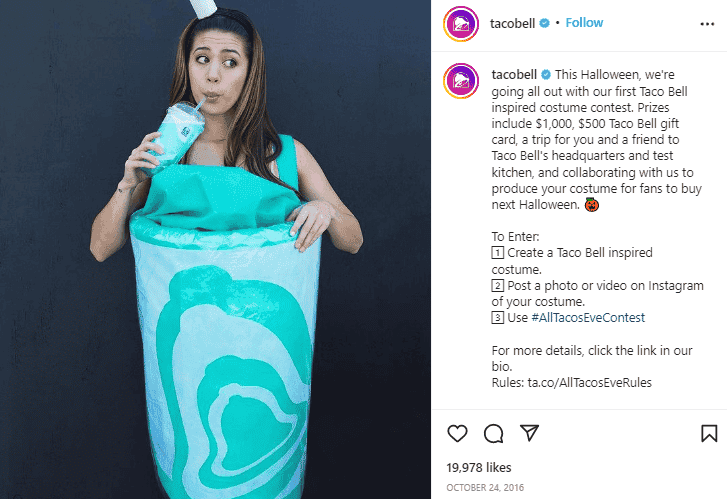 Taco Bell costume contest
