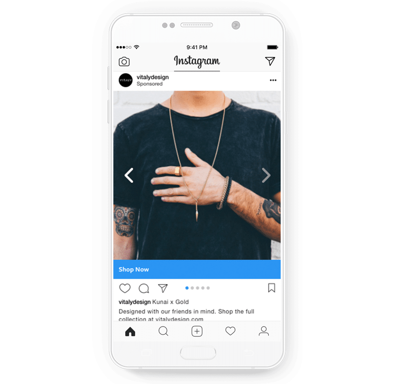 Vitaly Design Instagram Ads